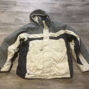 COLUMBIA Bounder Ridge 3-in-1 Men's Winter Coat With Parka Liner Size Medium